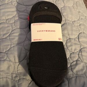Lucky Brand Sneaker Liner Socks (6 pairs)